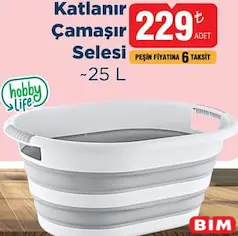 HOBBY LİFE KATLANIR ÇAMAŞIR SELESİ 25 L